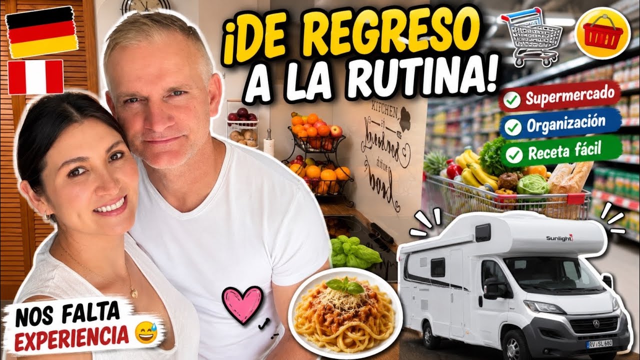 ¡De regreso a la rutina en Alemania 🇩🇪 | Supermercado, Organizacion + Receta 😋 - Shirley Tocic 