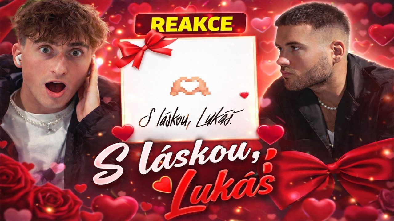 VALENTÝNSKÝ RAP? 💘 | Pil C – S láskou, Lukáš (REAKCE / ROZBOR)
