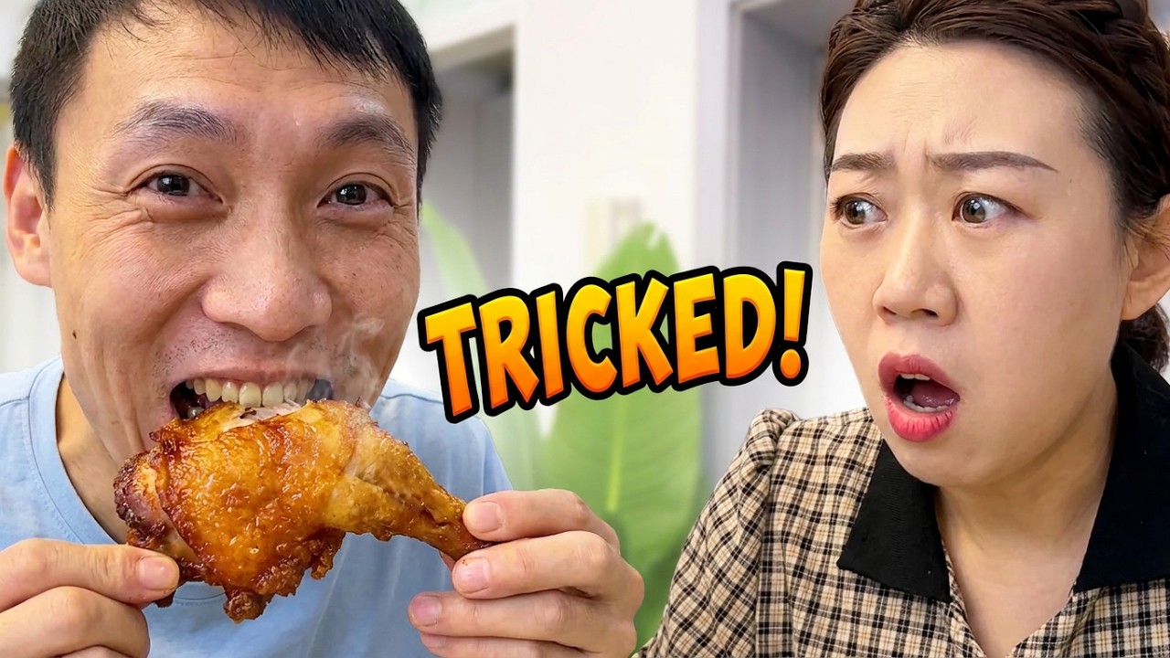 Funny Husband and Wife Eating Show: Epic Food Battle! 🤣😂#funny #vlog7