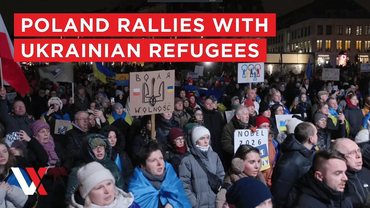 LIVE | Poles & Ukrainian Refugees March On 4th Anniversary Of Ukraine-Russia War | VERTEX