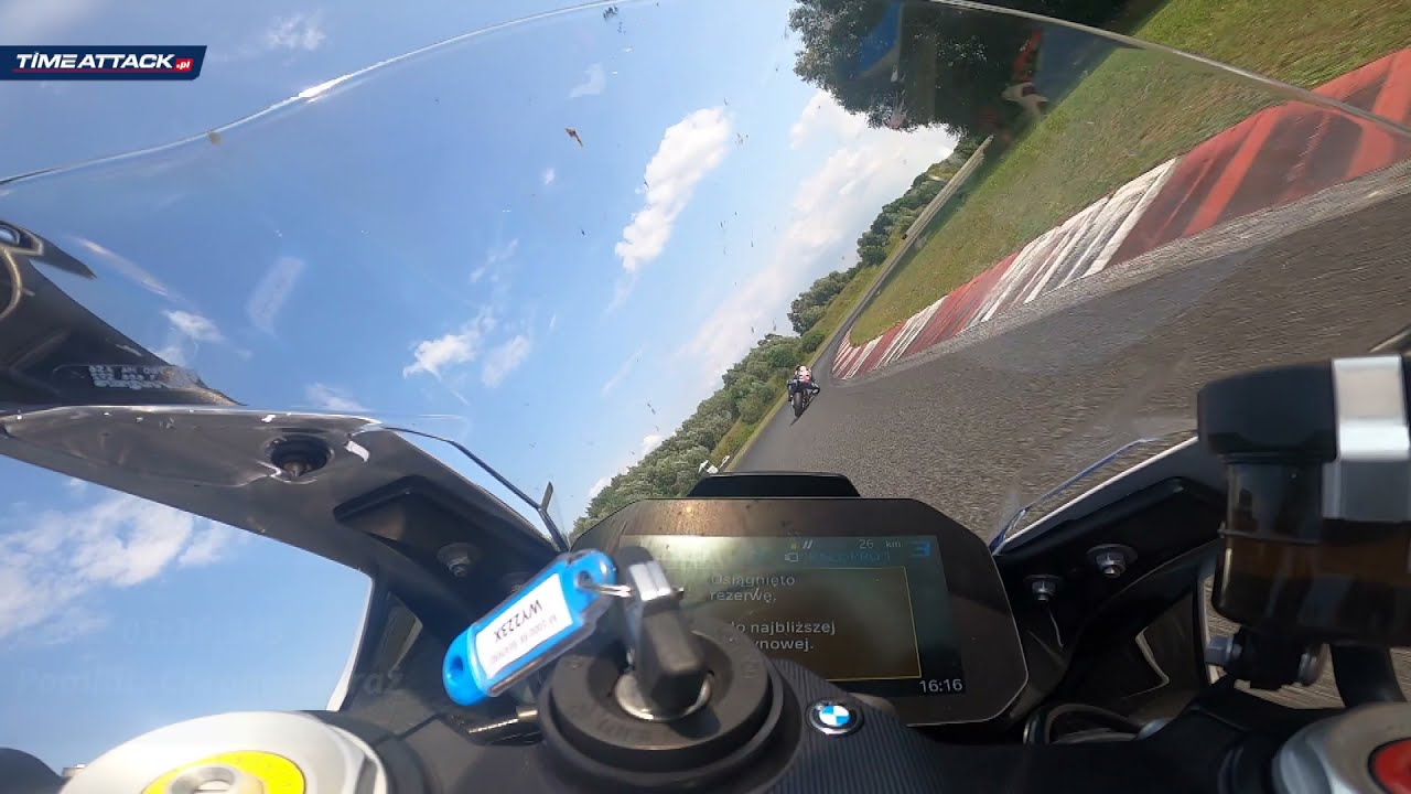 Tor Poznań - rekord motocykla drogowego - 01:36:945