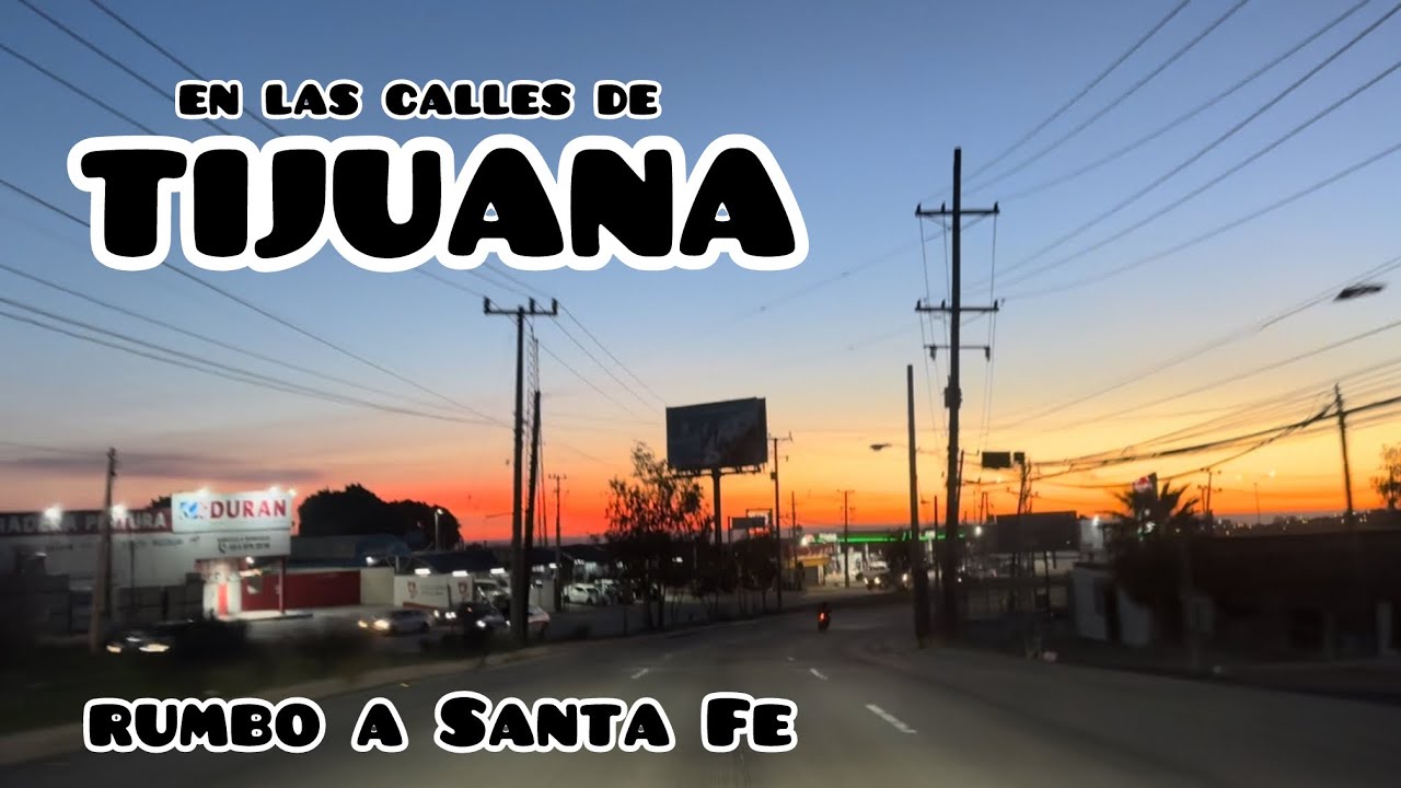 Heading to Santa Fe (Walmart Lomas de Santa Fe) | Sunday in the streets of Tijuana