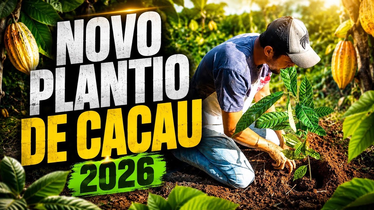 NOVA PLANTAÇÃO DE CACAL 