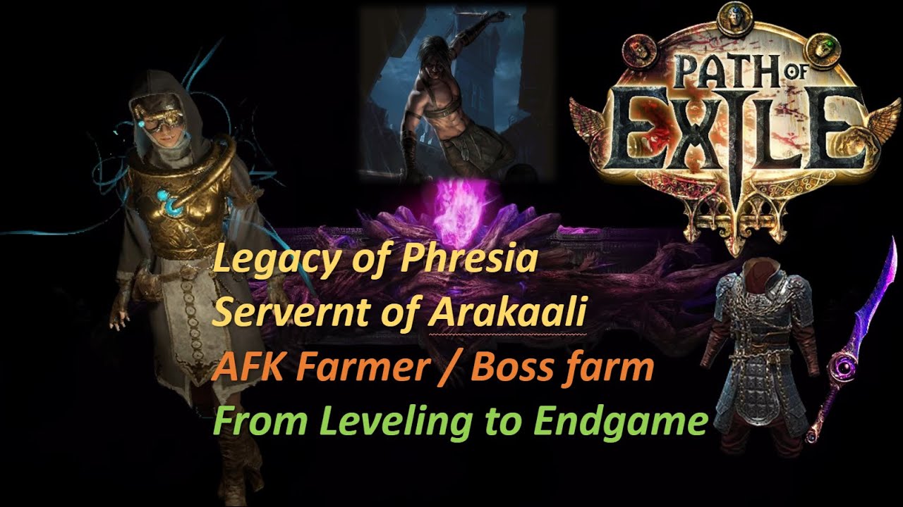 Poe 3.27 Legacy of Phrecia Servernt of Arakaali Chains of Command- League starter