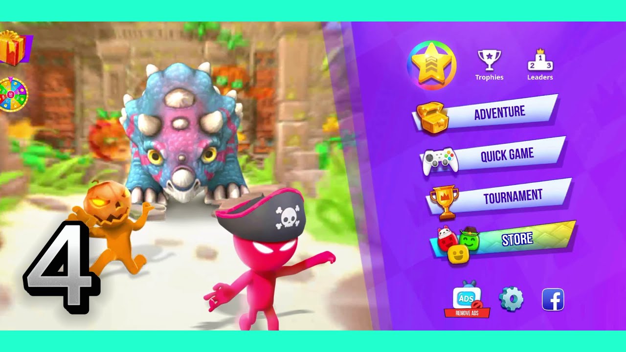 Stickman Party 234 MiniGames Gameplay Walkthrough part 4 (Android, IOS)