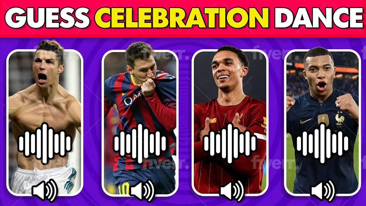 🎉Guess Celebration Dance Of Football Player ⚽️ Who is celebrating |Messi, Ronaldo, Neymar, Mbappe