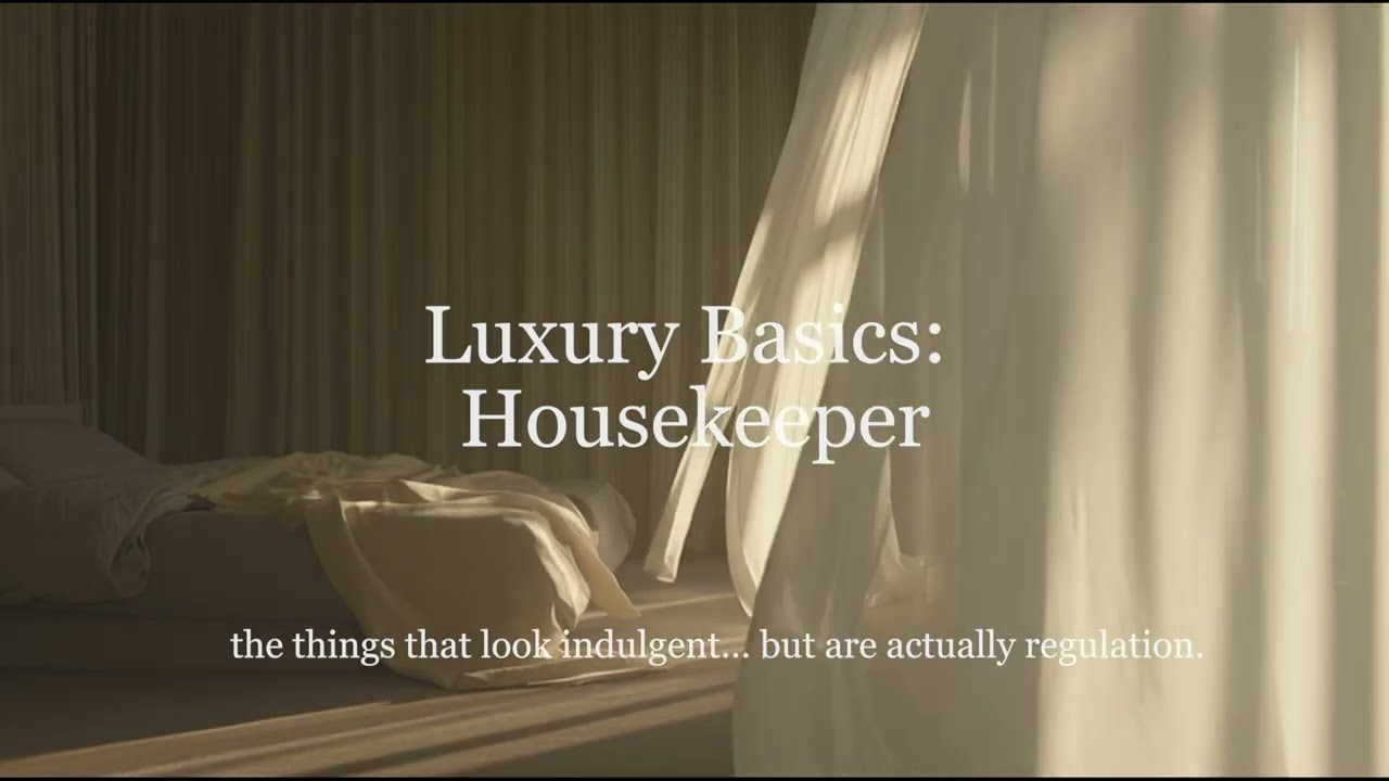 Luxury Basics: Housekeeper | The Soft Life Your Nervous System Deserves
