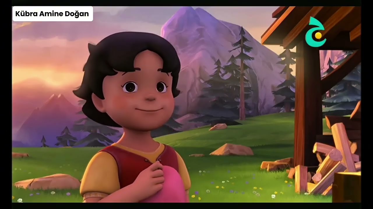 Heidi 1.Bölüm / 7. ve Son Kısım / Arapça Türkçe Altyazılı Çizgi Film 