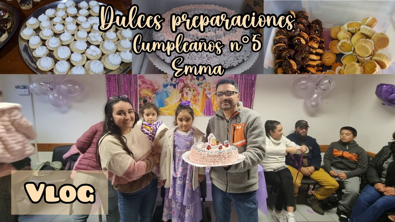 #vlog | Romy preparando delicias dulces y torta de cumpleaños 🎂 | CUMPLEAÑOS Emma 🥳 y más