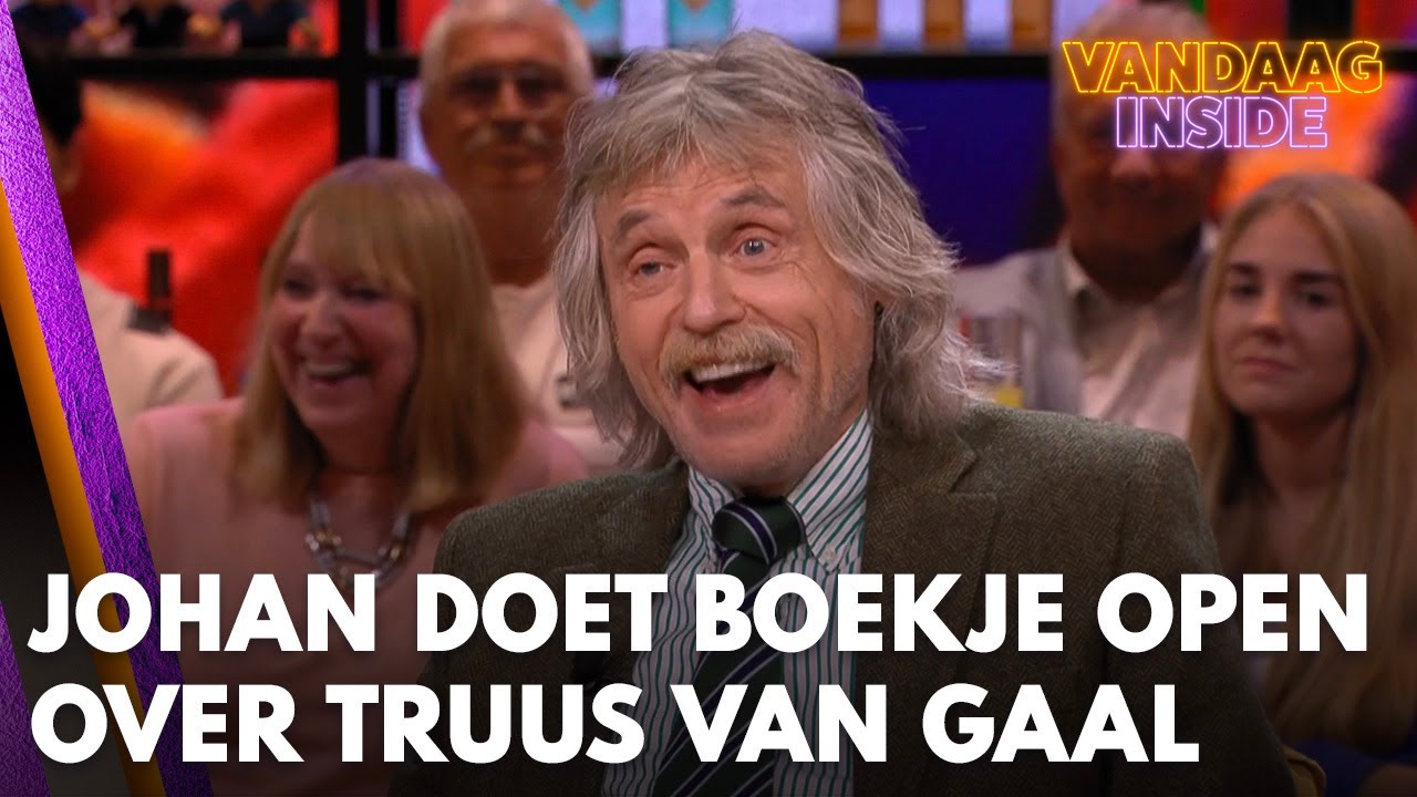 Johan doet boekje open over &lsquo;hobby&rsquo; Truus van Gaal: &lsquo;Sorry?&rsquo; | VANDAAG INSIDE