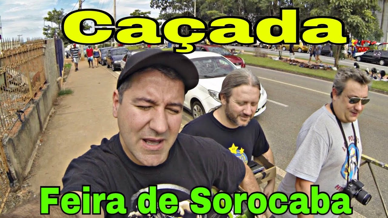 Garimpo na Feira de Sorocaba! com Alexandre e Pedrux