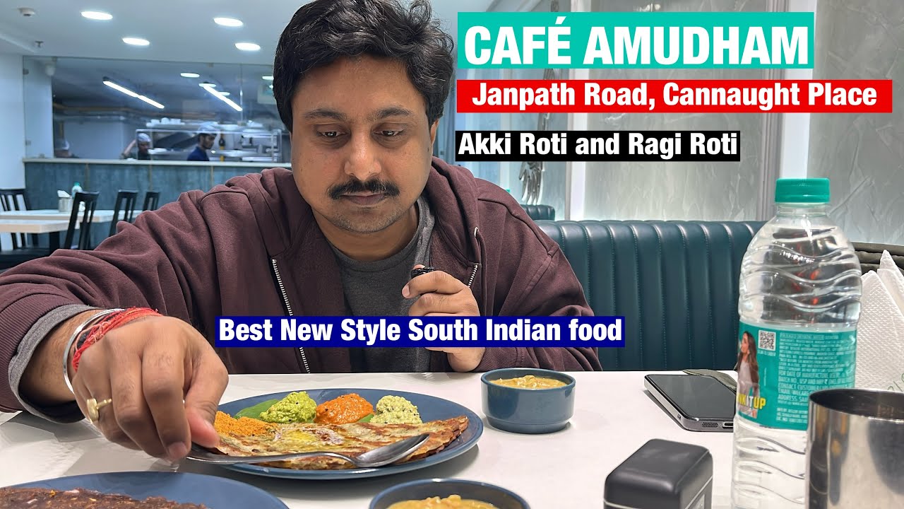 Best South Indian food at Cafe Amudham in Delhi. #food #foodlover #trending #viral #yt #youtube 