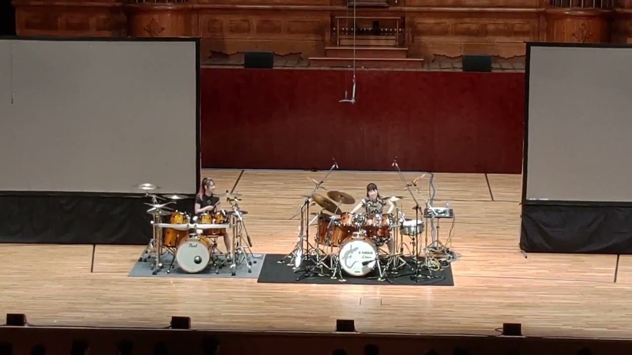 Senri Kawaguchi & Kanade Sato Encore_Taiwan International Percussion Convention