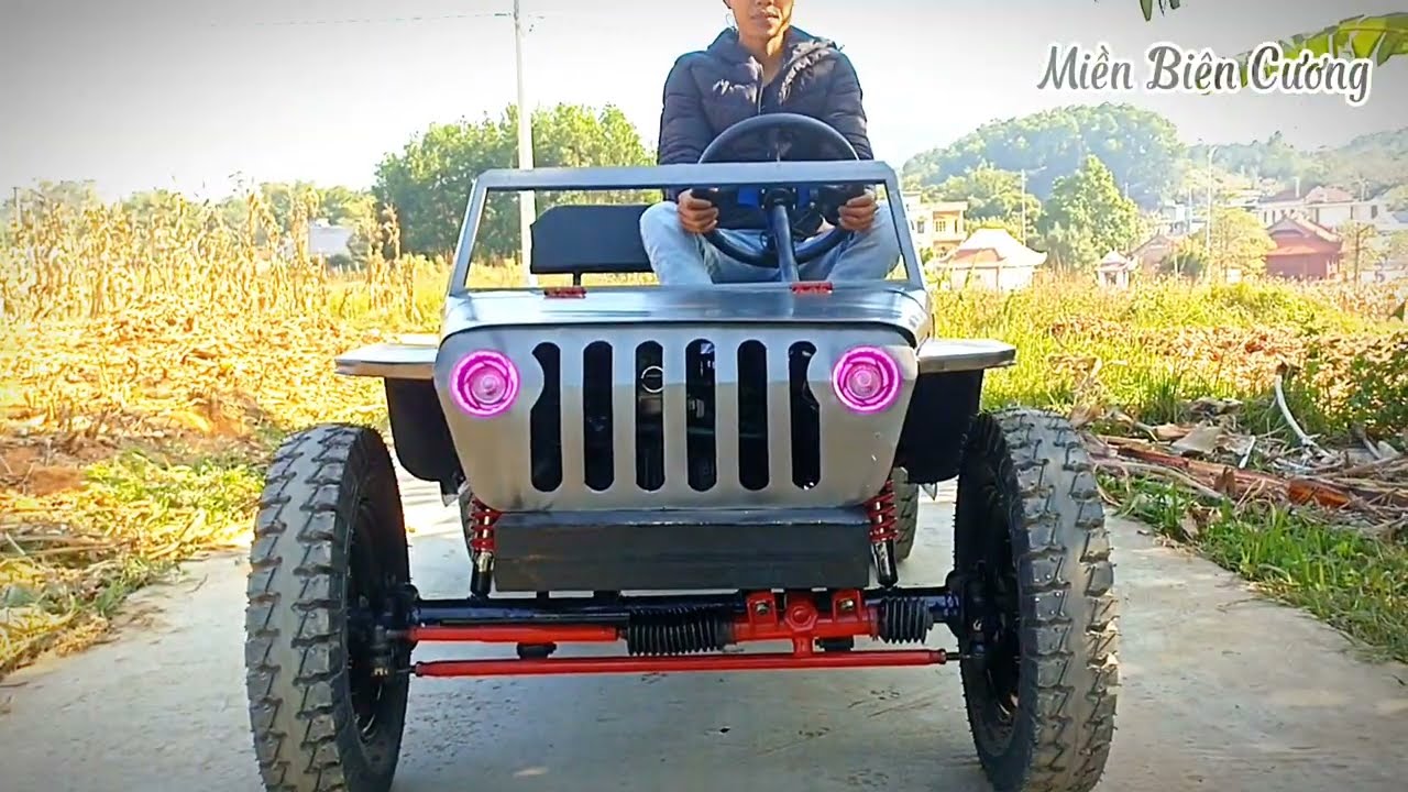 Весь процесс создания Jeep Mini/Frontier Region