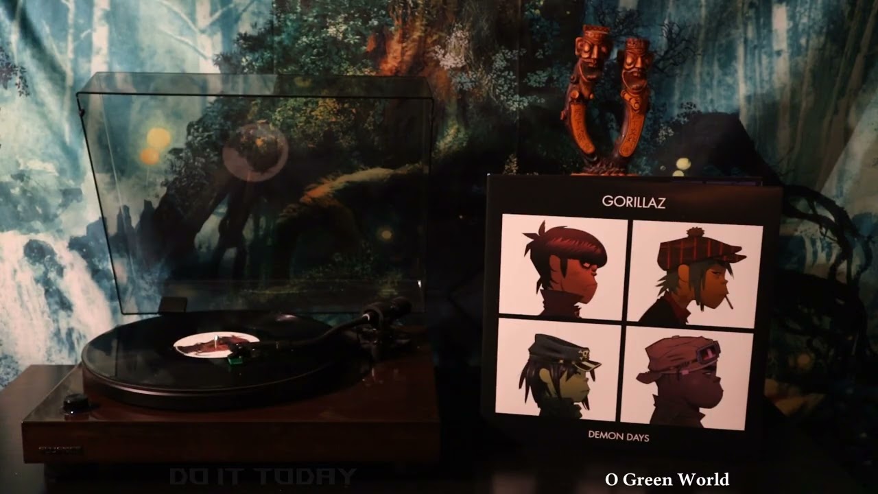 Gorillaz - Demon Days (2005) Полный альбом, виниловая копия