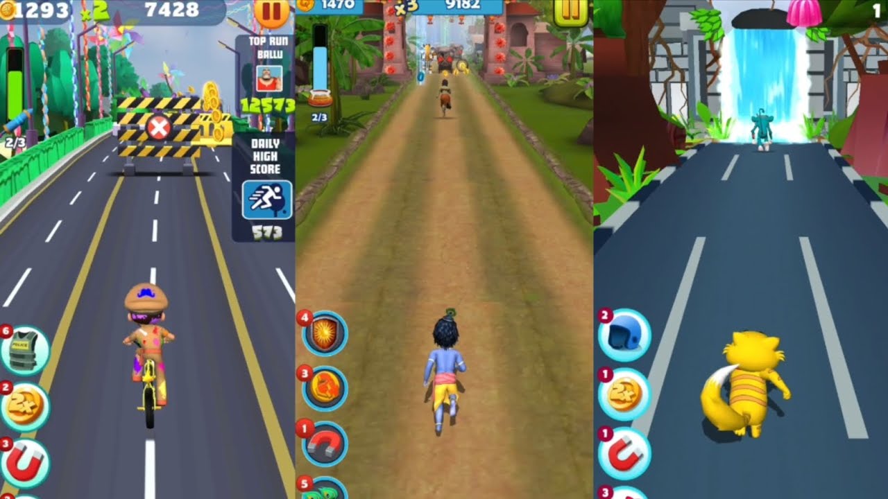 Little Singham Cycle Race 🆚 Little Krishna 🆚 Honny Bunny ka jholmaal New Update Gameplay🎮 #gaming