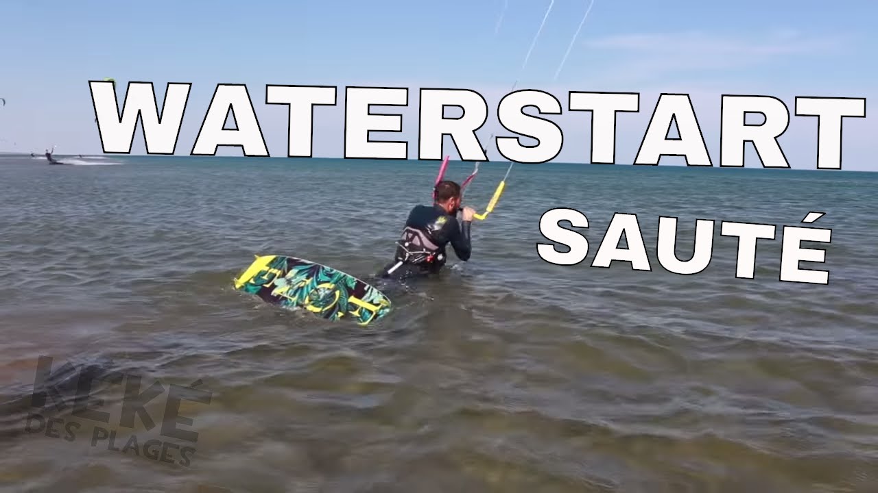 Le WATERSTART SAUTÉ - Kitesurf Frimestyle tuto - Regonfle ton égo après un gros crash  😅😂 LAB Tv ⭐