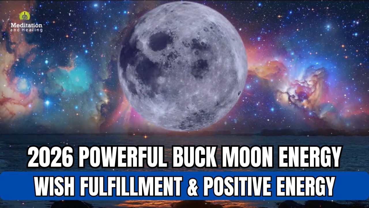 The Most Powerful Buck Moon Meditation 🌕 July 29, 2026 | Wish Fulfillment & Positive Energy