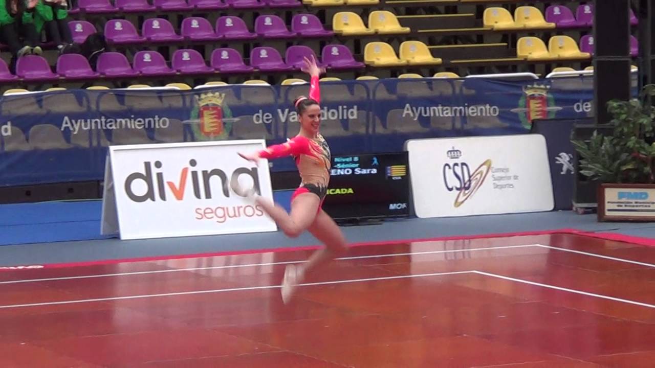 Cto. de España Gimnasia Aeróbica 2016 Sara Moreno (CVA)