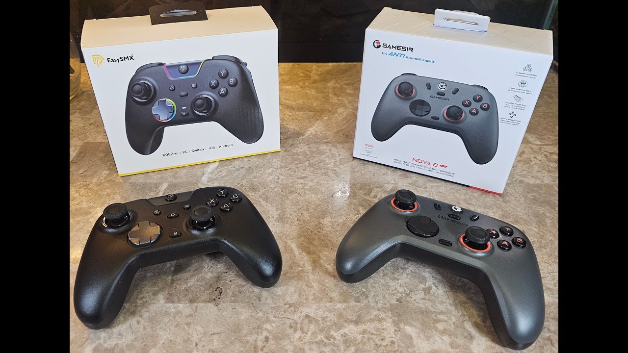 EasySMX X05 Pro vs Gamesir Nova 2 Lite Game Controller Updated Review