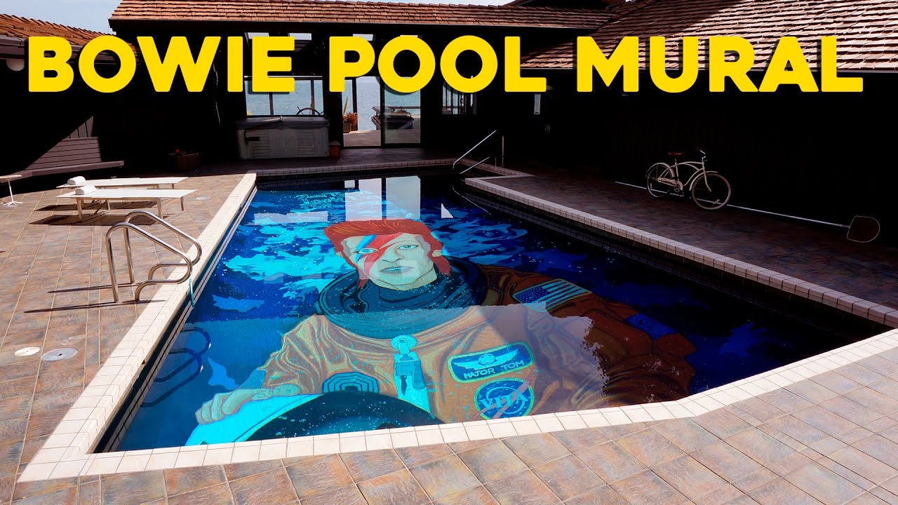 Ten Hundred - Bowie Pool Mural