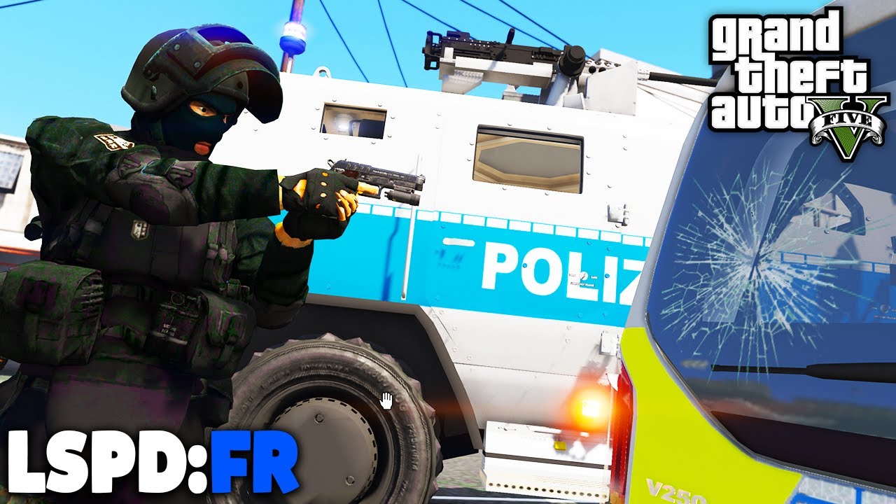 GTA 5 LSPD:FR - TERRORISTEN gegen SEK / SWAT! - Deutsch - Polizei Mod #88 Grand Theft Auto V