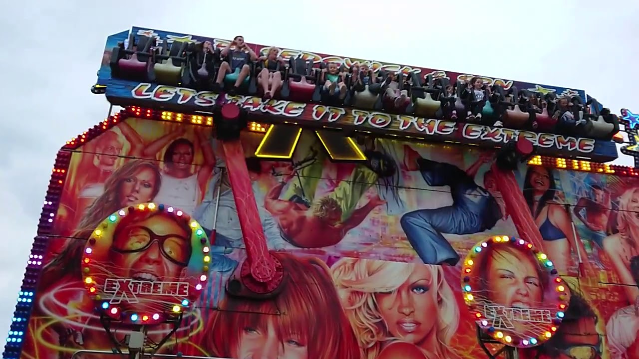 Extreme Ride On The Central Pier, Blackpool, August 2018