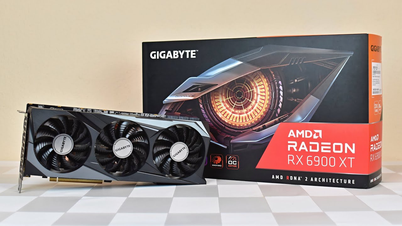 GIGABYTE Radeon RX 6900 XT GAMING OC 16G (Unboxing)