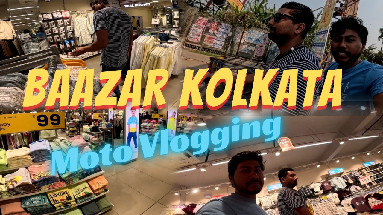 Baruipur Moto Vlogging | Baazar Kolkata Shopping Mall | 2026