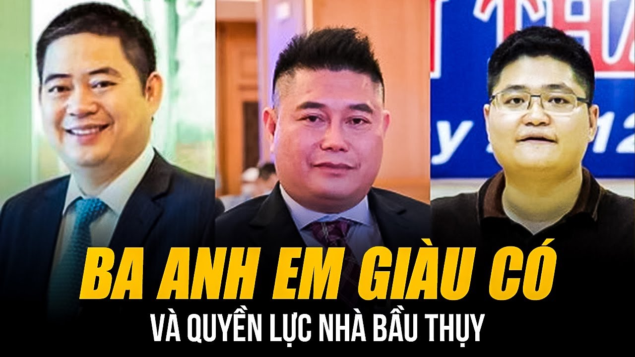 BA ANH EM GIÀU CÓ VÀ QUYỀN LỰC NHÀ BẦU THỤY  | ANH LÀ ĐẠI GIA NGÀNH ĐIỆN - EM LÀ ÔNG TRÙM XI MĂNG