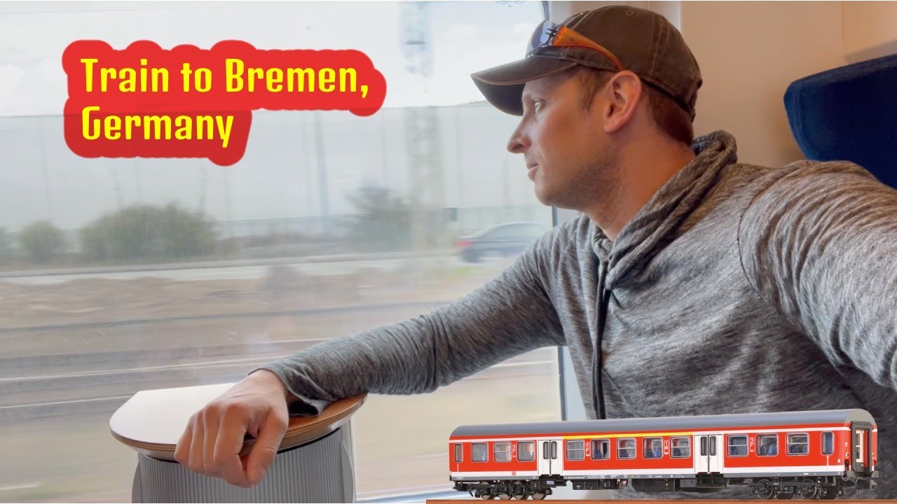 Taking the train to Bremen, Germany