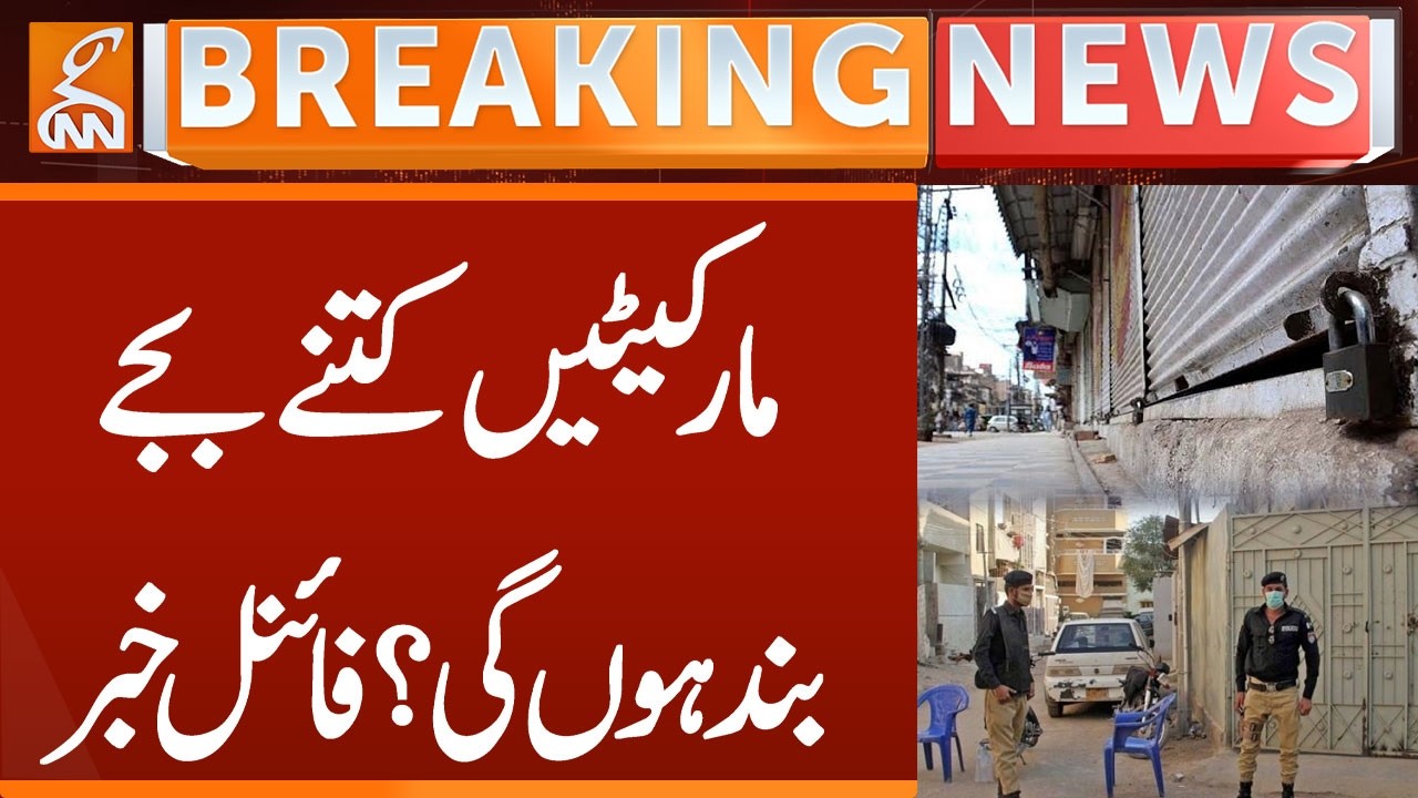 Markets close at 8 pm, hotels at 10 pm | Breaking News | GNN