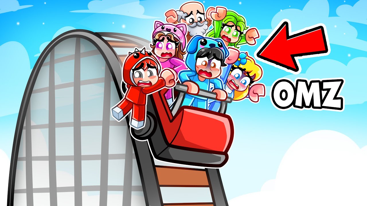 Omz Goes Down THE HIGHEST CART OBBY in Roblox!