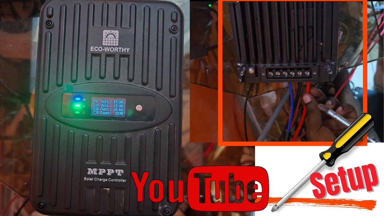 How to Setup Solar charge Controller