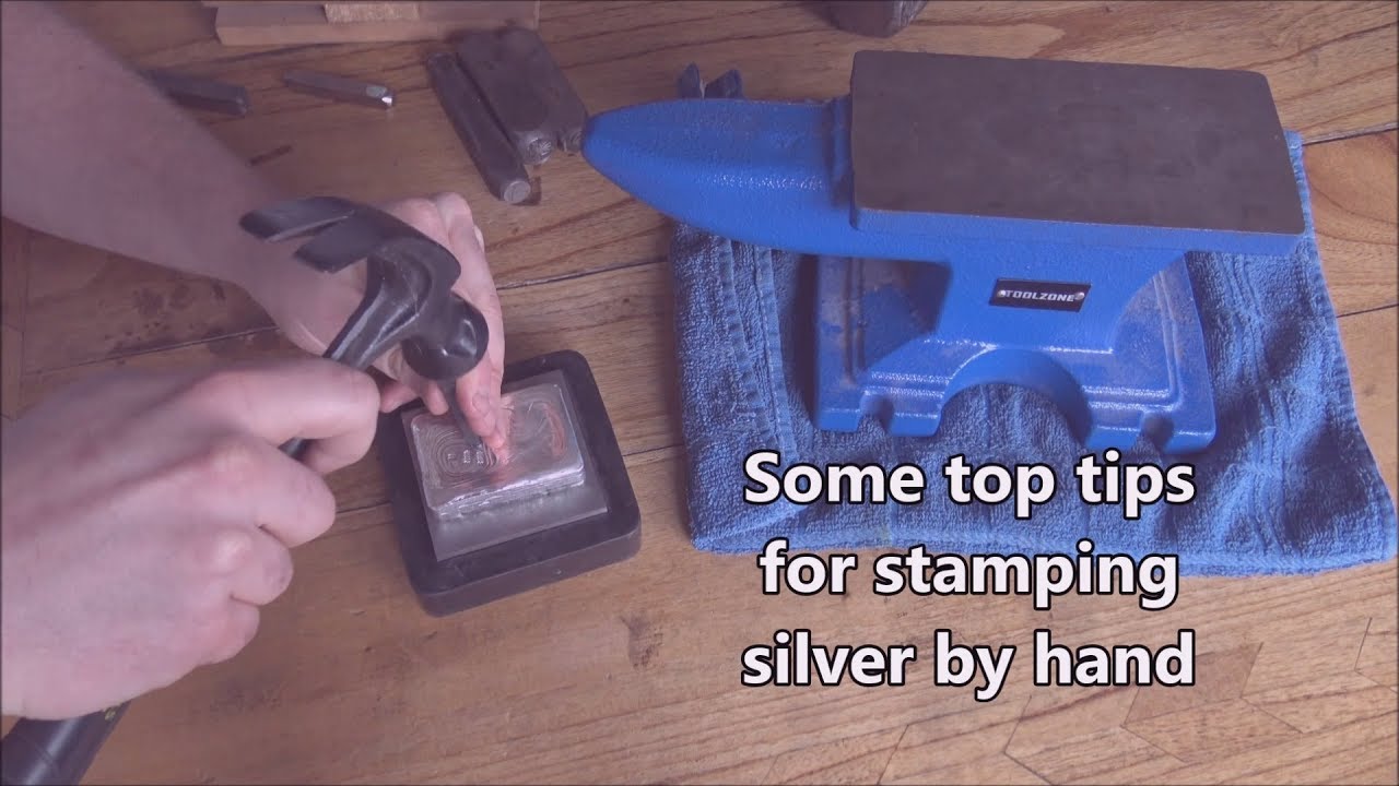 Stamping silver by hand - some Top Tips!