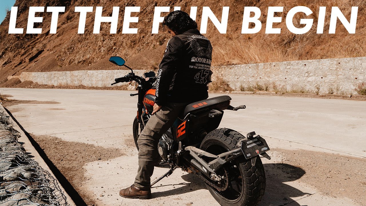 DUCATI let me have a new bike! Scrambler Full Throttle First Ride & Impressions