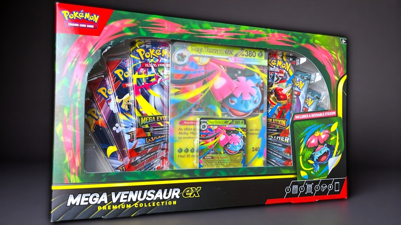 Let's Open the Mega Venusaur ex Premium Collection!