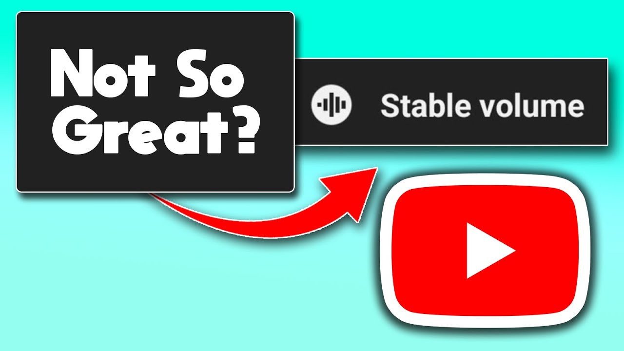 Why YouTube's New 'Stable Volume' Feature Is Worse Than You Think!