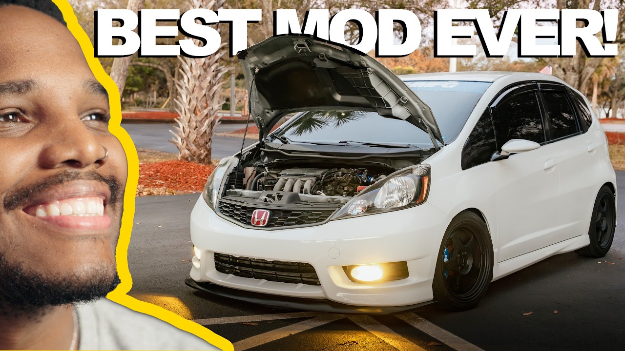 Моя Honda Fit звучит просто безумно! *VTEC сходит с ума*