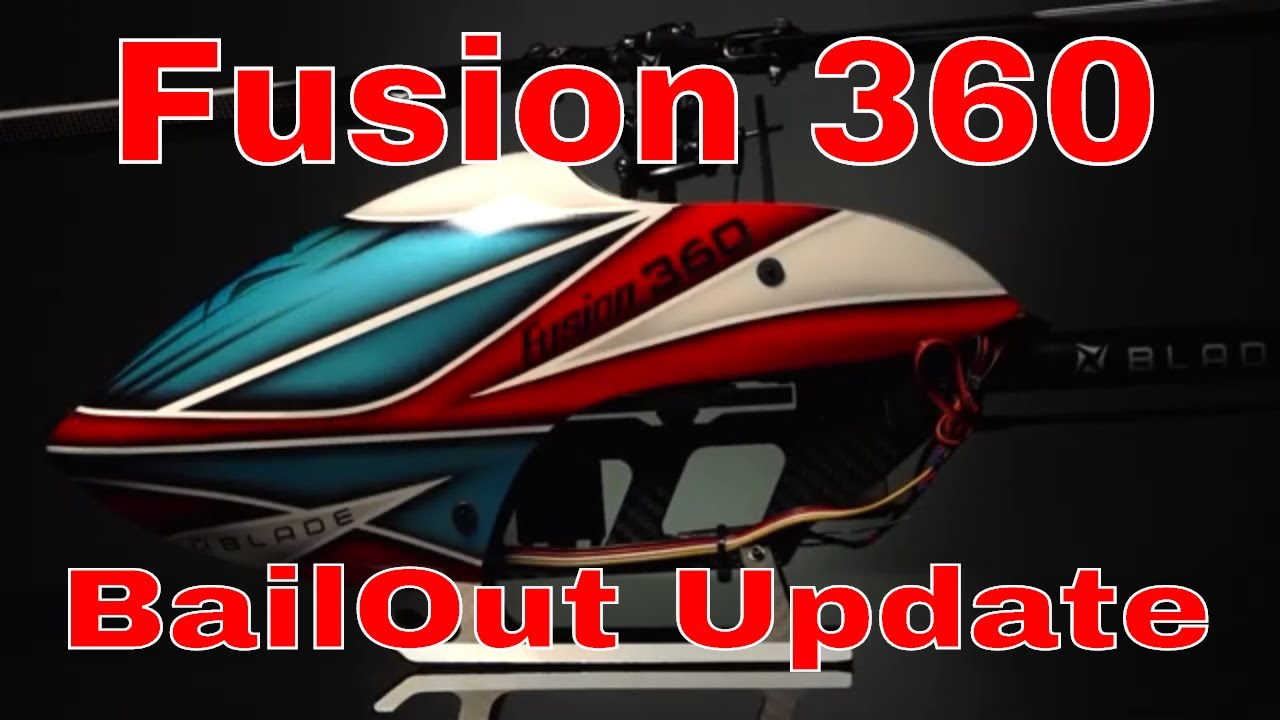 Blade Fusion 360 - Panic Recovery Update for 6250HX - Tutorial