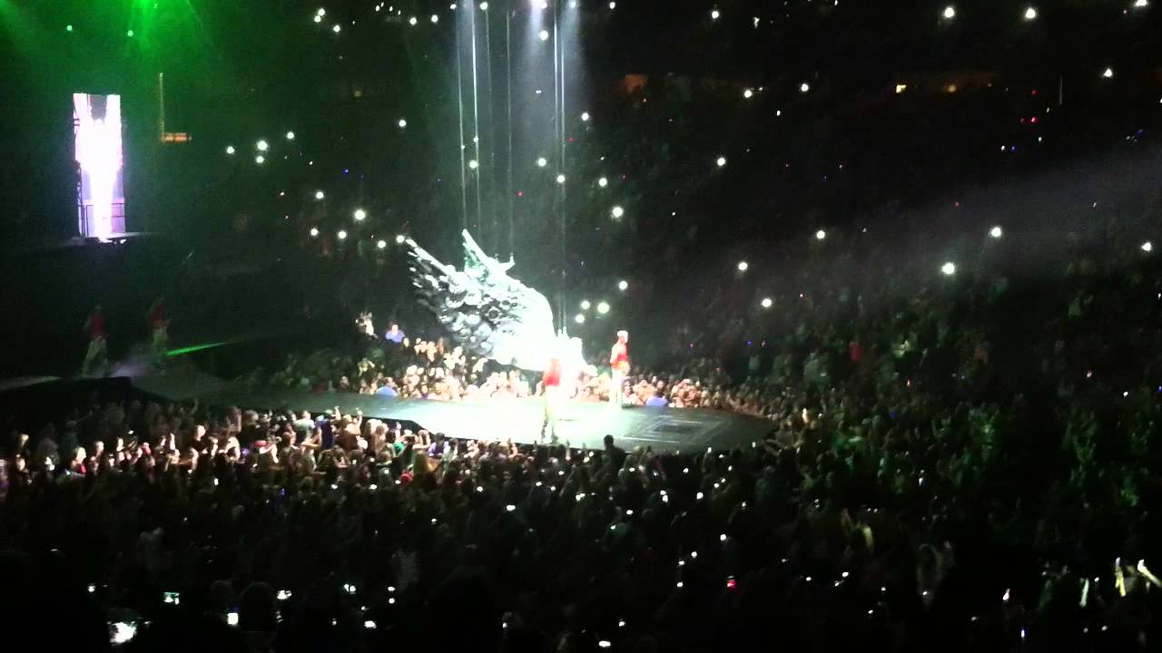 Justin Bieber in Denver, Colorado Performing 
