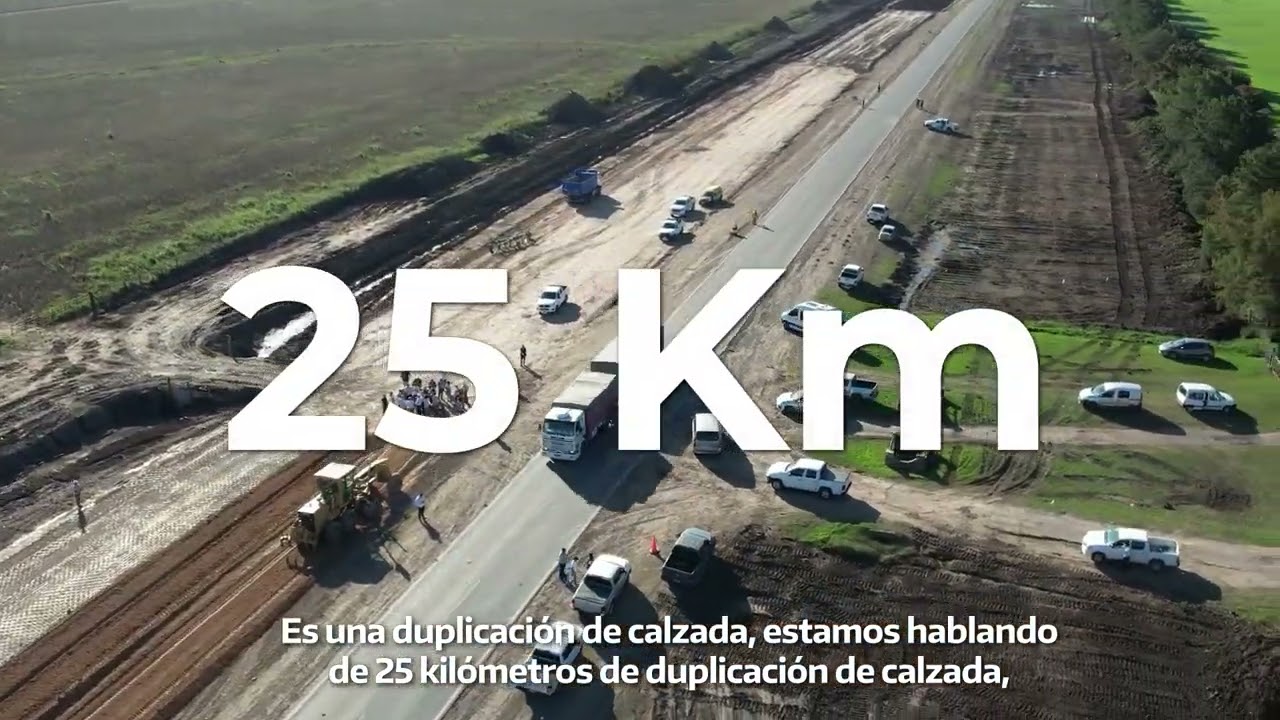 Kicillof e Y Zurieta supervisaron la obra de la Ruta Provincial N° 41