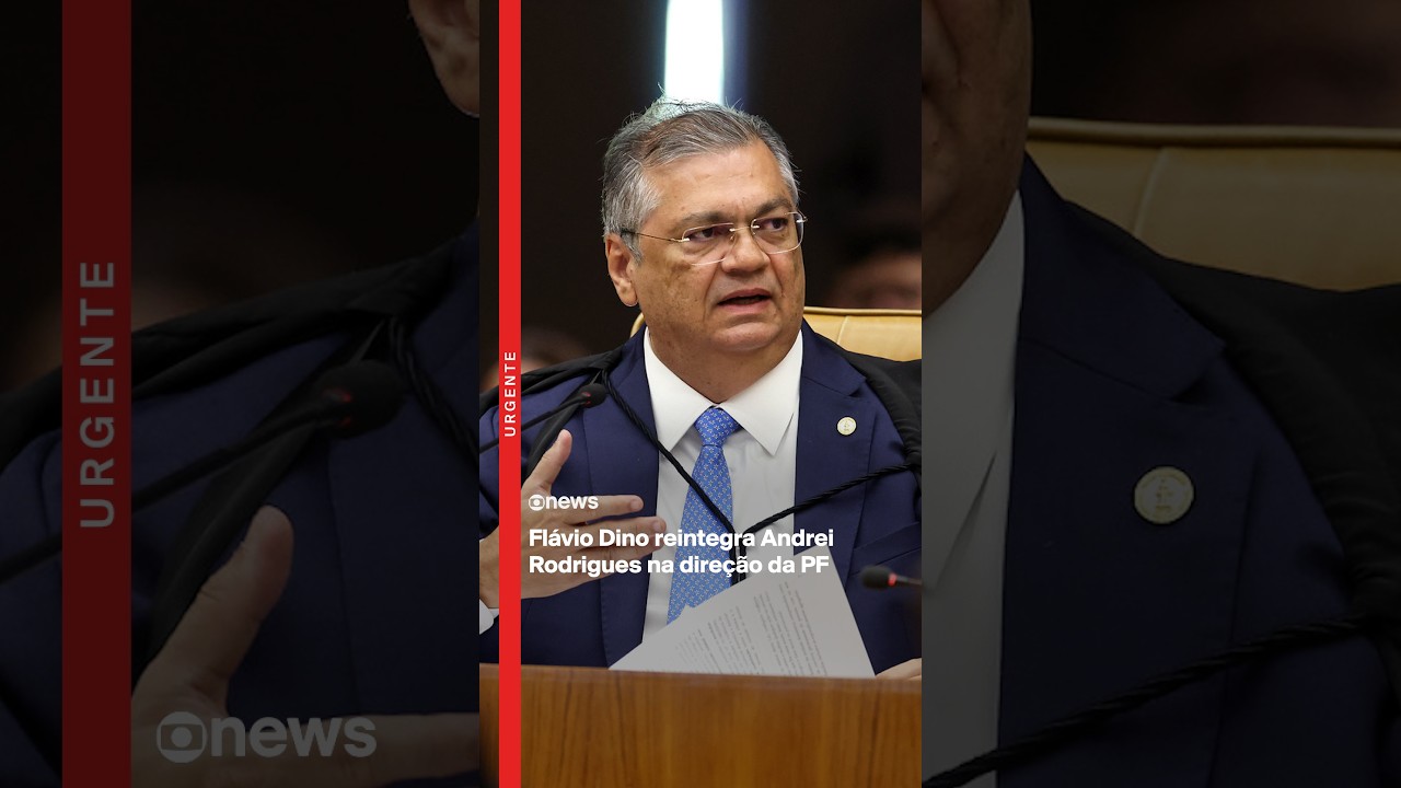 Fl&aacute;vio Dino reintegra Andrei Rodrigues na dire&ccedil;&atilde;o da PF