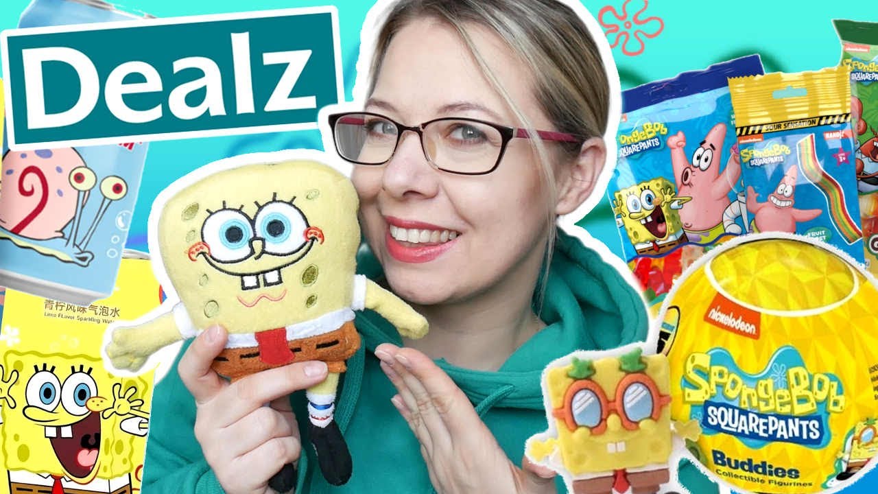 TESTUJE SŁODYCZE SPONGEBOBA z DEALZ #dealz #spongebob #zakupy