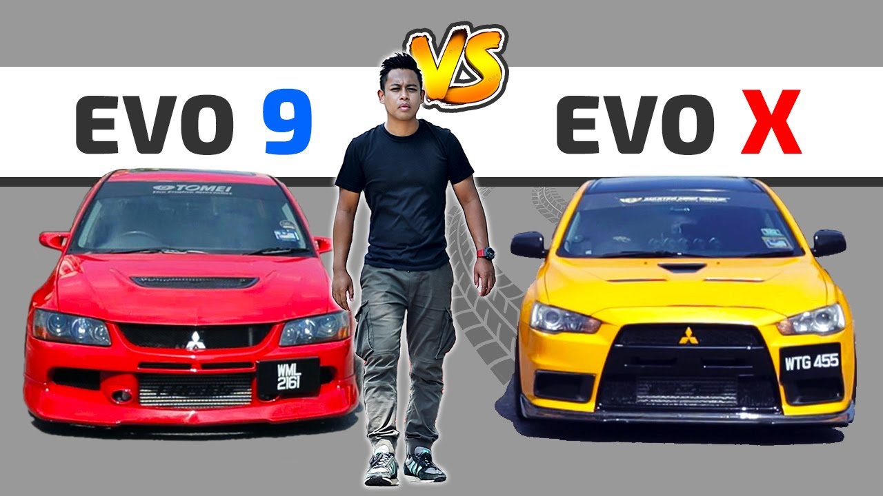 Lancer EVO 9 vs EVO 10: Mana Satu Idaman Korang?