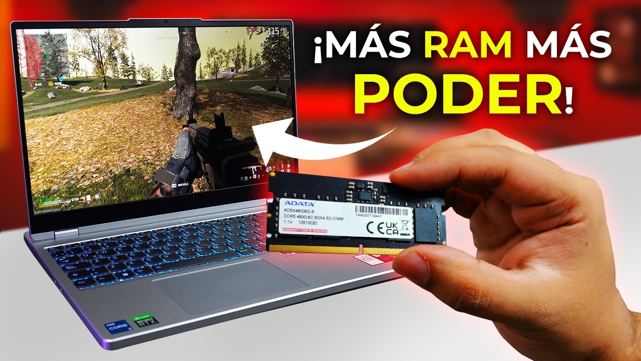 Así puedes hacer tu LAPTOP más RÁPIDA! Cómo agregar y elegir memoria RAM | Pruebas y Guía