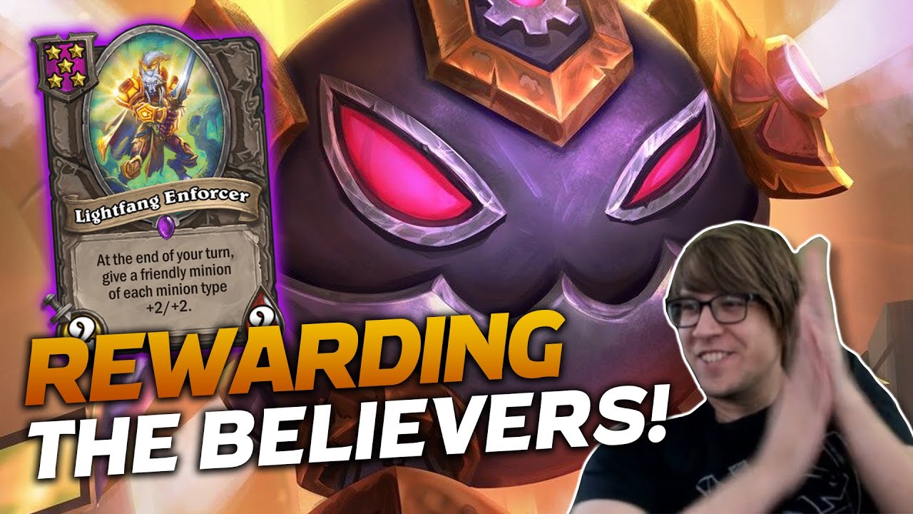 Lightfang is Rewarding the Believers! | Hearthstone Battlegrounds | Savjz