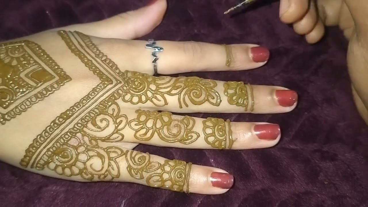 #Mehndidesign#vedio#vlog#beautiful mehndi design 😍🫰