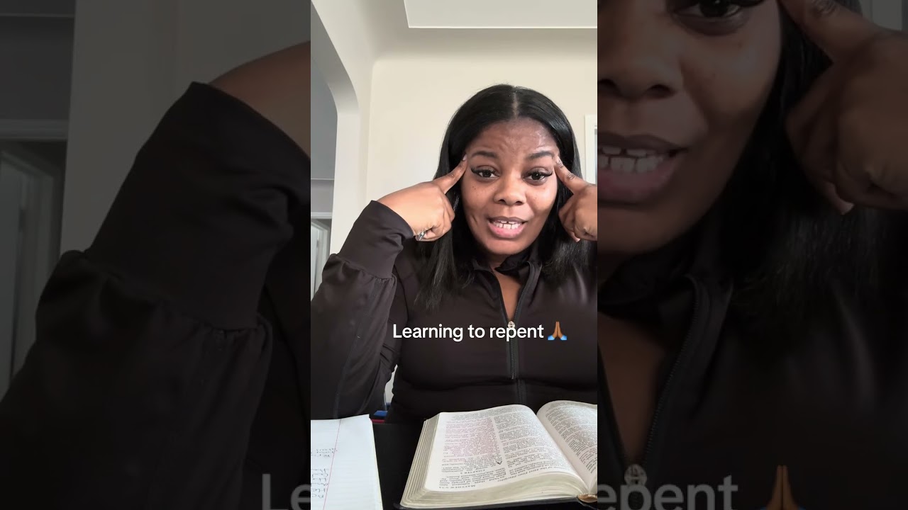 Learning to repent #repentance #jesus 