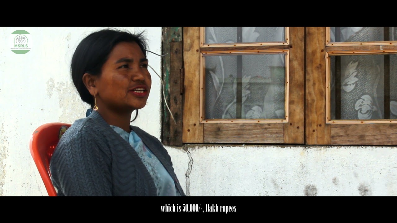 SUCCESSFUL STORY OF SMT. MORALDA RAMSIEJ UNDER NRLM FROM MAWKYRWAT.